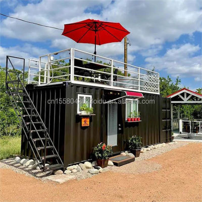 Modern ontwerp 20ft of 40ft Draagbare scheepvaartcontainer Kledingwinkel Prefab Mobiele winkel Winkelhuis voor detailhandel