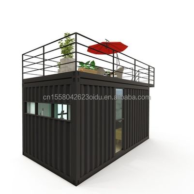 Modern ontwerp 20ft of 40ft Draagbare scheepvaartcontainer Kledingwinkel Prefab Mobiele winkel Winkelhuis voor detailhandel