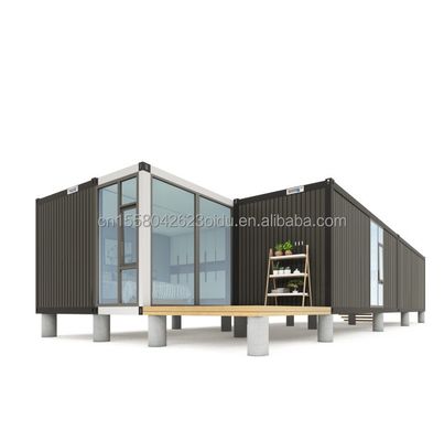 Gepersonaliseerd Kleur Container Huis Verhuisbaar Prefab Huis 20ft Prefab Verscheping Tiny House Kit voor Hotel