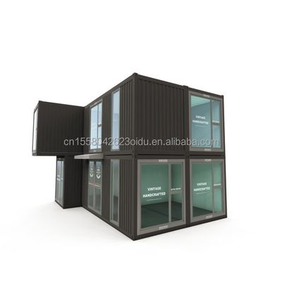 50/75/100mm Wave Sandwich Panel Wanden Modulaire container Prefab kantoor voor moderne en flexibele werkplekken