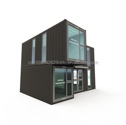 50/75/100mm Wave Sandwich Panel Wanden Modulaire container Prefab kantoor voor moderne en flexibele werkplekken