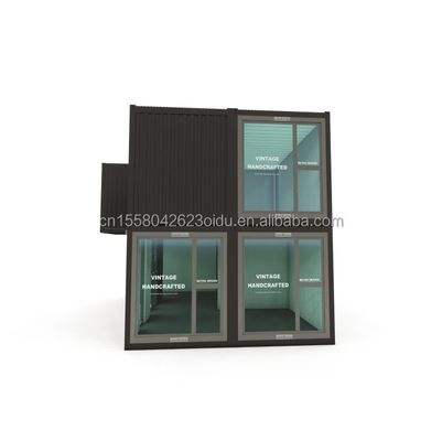 50/75/100mm Wave Sandwich Panel Wanden Modulaire container Prefab kantoor voor moderne en flexibele werkplekken