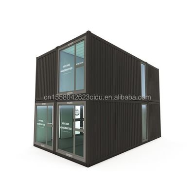 50/75/100mm Wave Sandwich Panel Wanden Modulaire container Prefab kantoor voor moderne en flexibele werkplekken