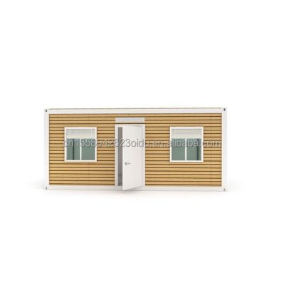 Hotel Accommodatie Aluminiumlegeringsvensters Moderne modulaire stalen structuur Imitatie Houten Luxe Eénpersoonsappartement