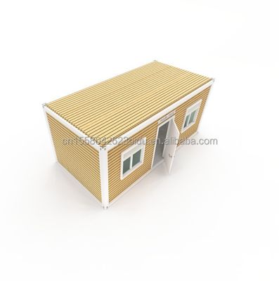 Hotel Accommodatie Aluminiumlegeringsvensters Moderne modulaire stalen structuur Imitatie Houten Luxe Eénpersoonsappartement