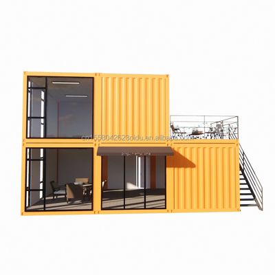 20ft Flat Packaging Stevig en duurzaam voor badkamer Buiten Container opslagruimte Glas