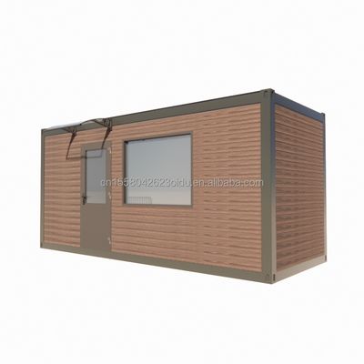 Gegalvaniseerde stalen vierkante buizen Hoofdstructuur Prefab huis voor 20ft of 40ft Modern Luxe Villa Home