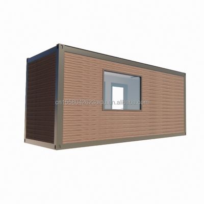 Gegalvaniseerde stalen vierkante buizen Hoofdstructuur Prefab huis voor 20ft of 40ft Modern Luxe Villa Home