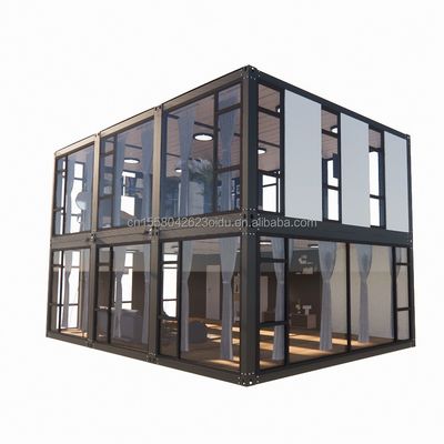 Gegalvaniseerde stalen vierkantbuizen Container De ultieme oplossing voor kledingwinkel Cafe kantoor winkel Mobile magazijn