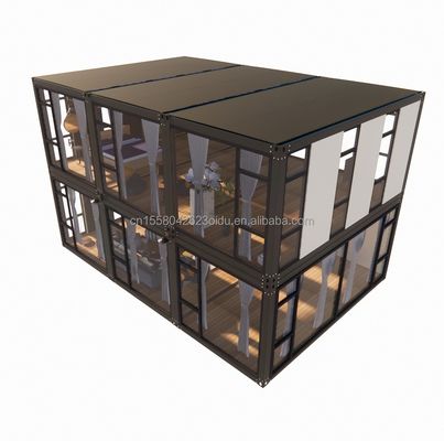 Gegalvaniseerde stalen vierkantbuizen Container De ultieme oplossing voor kledingwinkel Cafe kantoor winkel Mobile magazijn