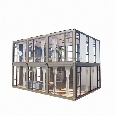Gegalvaniseerde stalen vierkantbuizen Container De ultieme oplossing voor kledingwinkel Cafe kantoor winkel Mobile magazijn