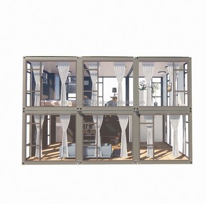 Gegalvaniseerde stalen vierkantbuizen Container De ultieme oplossing voor kledingwinkel Cafe kantoor winkel Mobile magazijn