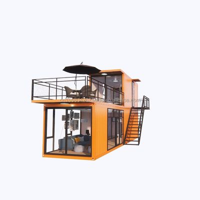 Hotel Prefab Modulaire Staal Container Huizen Sentry Box Mobiele Container Huis 20ft 40ft