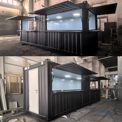 Pop-upwinkel Containerwinkel voor modern design Prefab winkels Koffiewinkel Fastfood Restaurant Gemakwinkel Kiosk