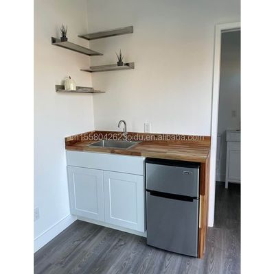 Complete set van apparatuur voor de bouw van kleine huizen 40ft Prefab Container Modulaire hutten Containerwoningen