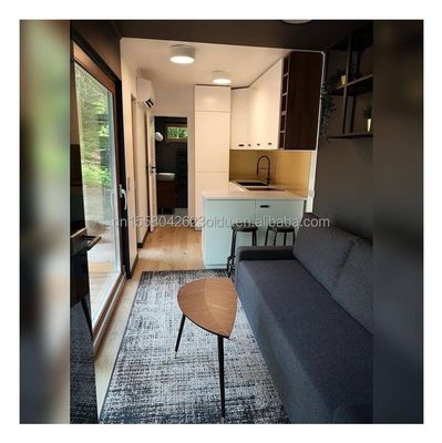 Complete set van apparatuur voor de bouw van kleine huizen 40ft Prefab Container Modulaire hutten Containerwoningen
