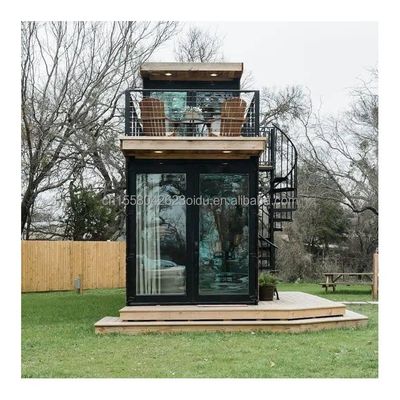 Hotel 20ft-40ft Draagbaar Houten Container Huis Duurzame Zeevracht Container Renovatie met Hotel Standard