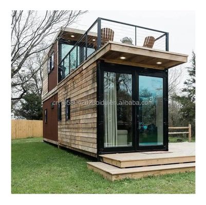 Hotel 20ft-40ft Draagbaar Houten Container Huis Duurzame Zeevracht Container Renovatie met Hotel Standard
