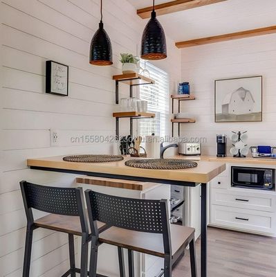Hotel 20ft-40ft Draagbaar Houten Container Huis Duurzame Zeevracht Container Renovatie met Hotel Standard
