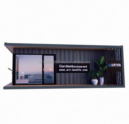 Containerhuizen Prefabricated Houses Customized Color Houten glas Zonnekamer Huis Prefab Containerhuizen