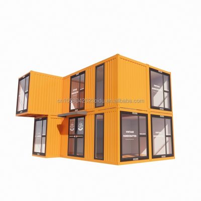 20ft/40ft Prefab Modulaire Kleine Kit Set Kabine Huizen Container Huis Moderne Design Stijl 3 Slaapkamer Klaar Huis
