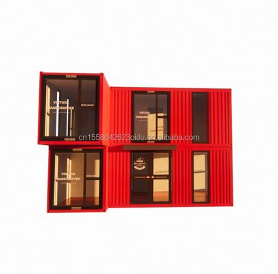20ft/40ft Prefab Modulaire Kleine Kit Set Kabine Huizen Container Huis Moderne Design Stijl 3 Slaapkamer Klaar Huis