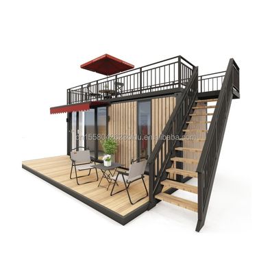 Modern ontwerp 20ft op maat gemaakt Container Tuin Coffeeshop Verhuisbare Bar Cafe Store Buiten Steel Sandwich Panel
