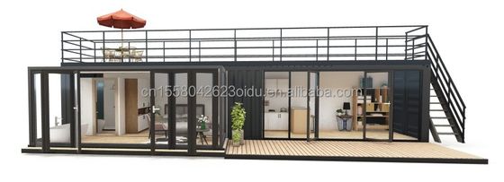 Modern ontwerp 20ft op maat gemaakt Container Tuin Coffeeshop Verhuisbare Bar Cafe Store Buiten Steel Sandwich Panel