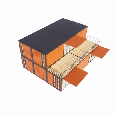 Luxe geprefabriceerde huizen met toilet
