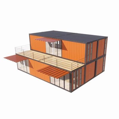 Luxe geprefabriceerde huizen met toilet