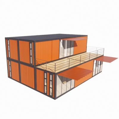 Luxe geprefabriceerde huizen met toilet