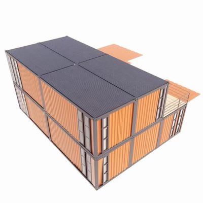 Luxe geprefabriceerde huizen met toilet