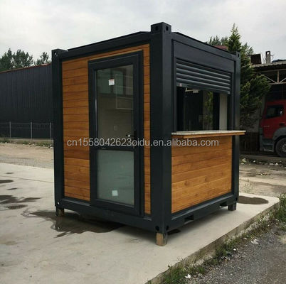 Gegalvaniseerde stalen vierkante buizen Houses geschikt voor mobiele koffie truck bar en scheepvaart container bar
