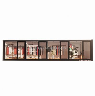 Stalen frame gegalvaniseerd stalen buiging 180g Chinese design stijl EU 40ft prefab huizen voor moderne kleding winkel winkel