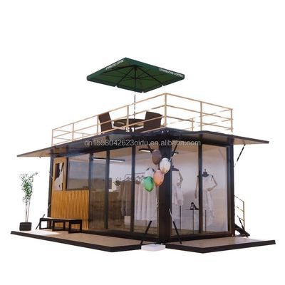 Supermarkt Prefabricated Container Store voor Family Coffee Bar in modulair ontwerp