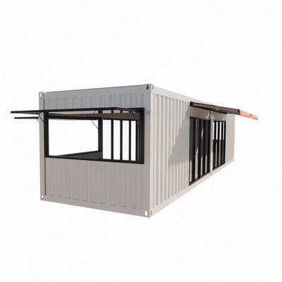 20ft 40ft Draagbare Kiosk Gemodificeerde Prefab Modulaire Koffiewinkel Verzending Container Bar Transformeren van uw badkamer ervaring