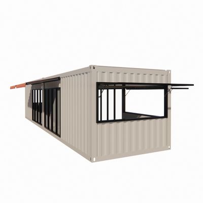 20ft 40ft Draagbare Kiosk Gemodificeerde Prefab Modulaire Koffiewinkel Verzending Container Bar Transformeren van uw badkamer ervaring