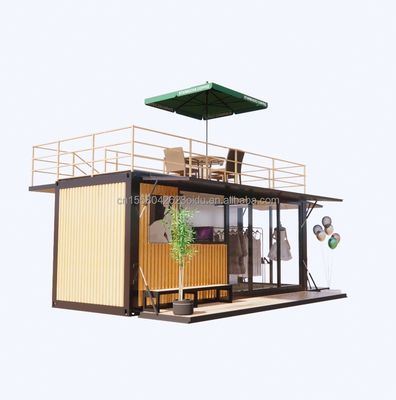 Supermarkt Prefabricated Container Store voor Family Coffee Bar in modulair ontwerp