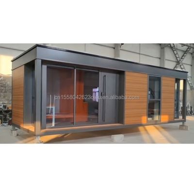 EU CE-gecertificeerd Prefabricated Luxury Bedroom Container Home Sandwich Panel Studio Hotel House Customized Kleur