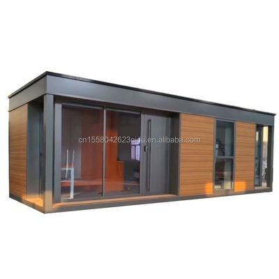EU CE-gecertificeerd Prefabricated Luxury Bedroom Container Home Sandwich Panel Studio Hotel House Customized Kleur