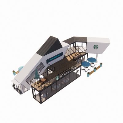 Straatgebouw Prefab Container Hotelkeukens voor prefab kantoor en mobiele woningen