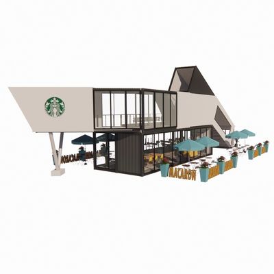 Straatgebouw Prefab Container Hotelkeukens voor prefab kantoor en mobiele woningen