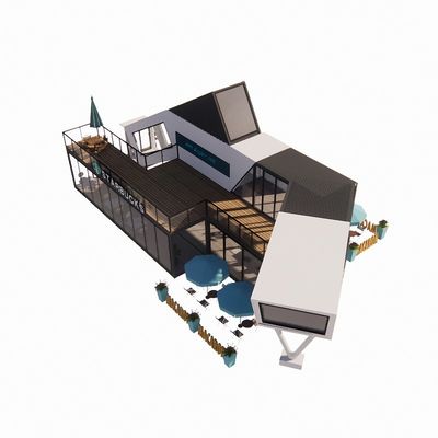 Straatgebouw Prefab Container Hotelkeukens voor prefab kantoor en mobiele woningen