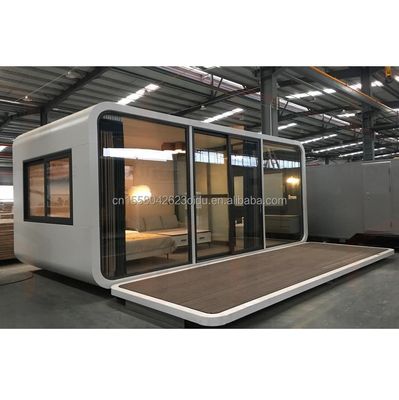 Aluminiumlegering Venster 20ft40ft 2 slaapkamer Container Glasdeur Prefab Living Container Huis Home Studio voor Studio