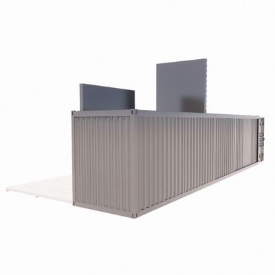 Muur 50/75/100mm Wave Sandwich Panel Draagbaar Huis Mobiele Huizen Geprefabriceerde Verschep Container Bar Aluminiumlegering Vensters