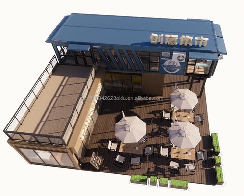 Flat Pack Container Houses met moderne ontwerpstijl Draagbaar en veelzijdig