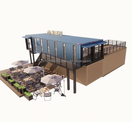 Flat Pack Container Houses met moderne ontwerpstijl Draagbaar en veelzijdig