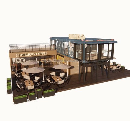 Flat Pack Container Houses met moderne ontwerpstijl Draagbaar en veelzijdig