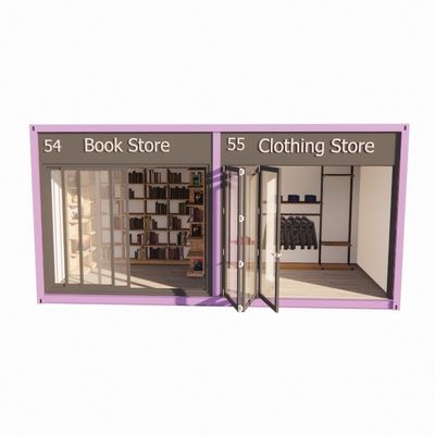 20ft Container Pop Up Coffee Shop Restaurant Mobile Container Bar met modern ontwerp en aangepaste kleur