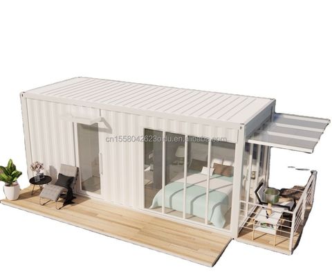 20ft staalframe gegalvaniseerd stalen buiging 180g badkamer container huis beweegbaar prefab huis voor producten